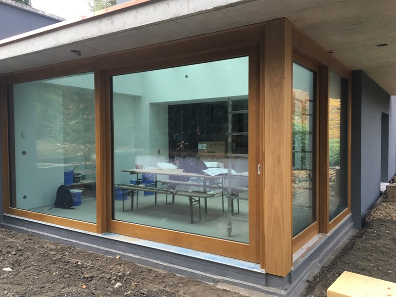 Avancement chantier: villa Carouge