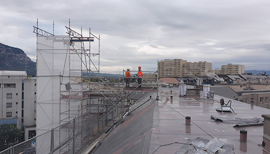 Ouverture travaux: Thonex